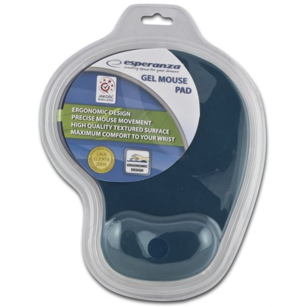 Mousepad, Esperanza Gel, Gri (EA137B)