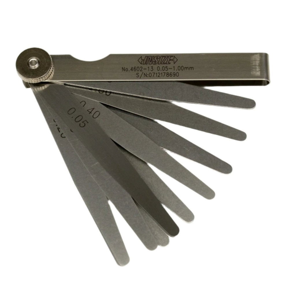 Insize Feeler Gauge 13pc Set 0.05-1mm Range Series 4602-13