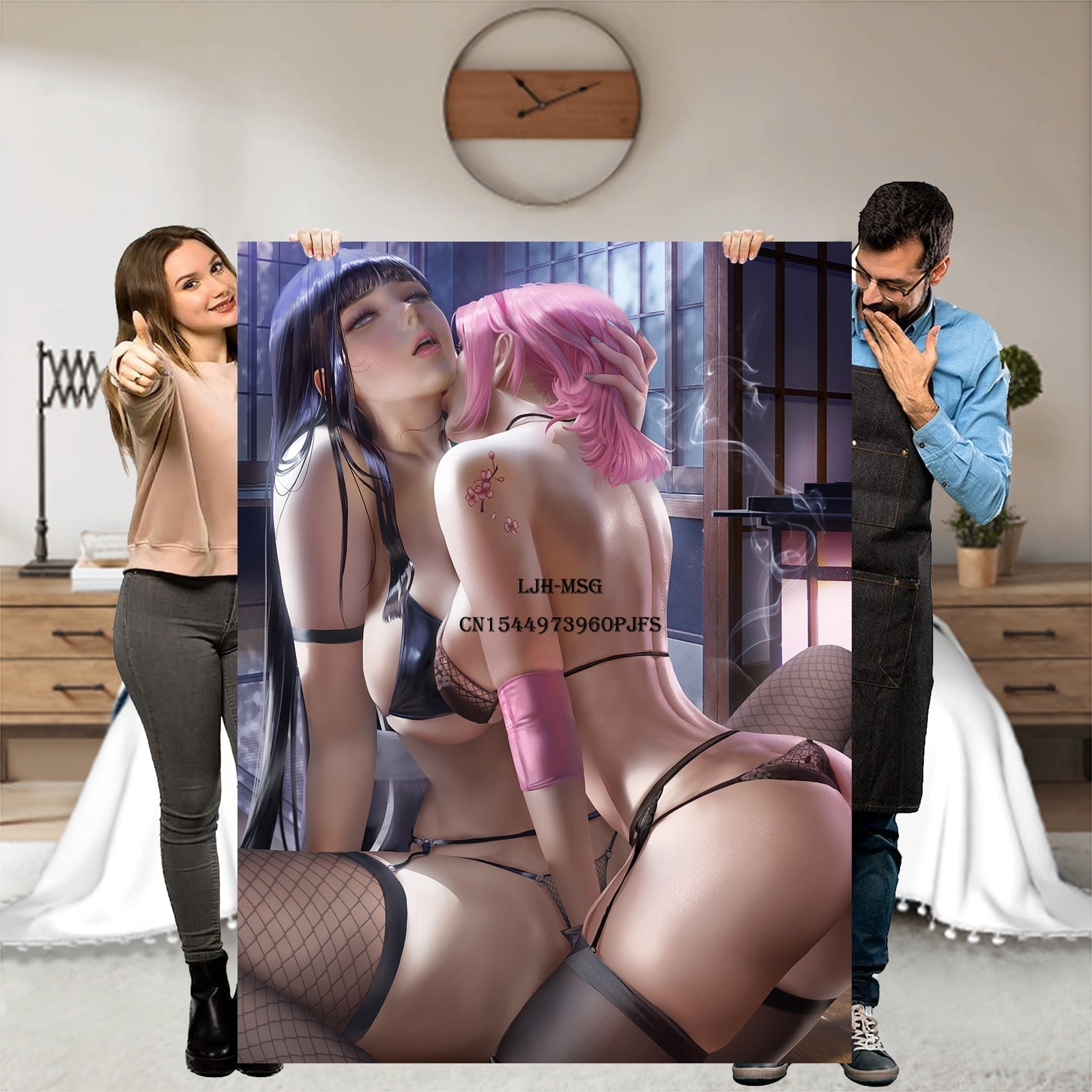 Ninja Hentai 3D Blanket